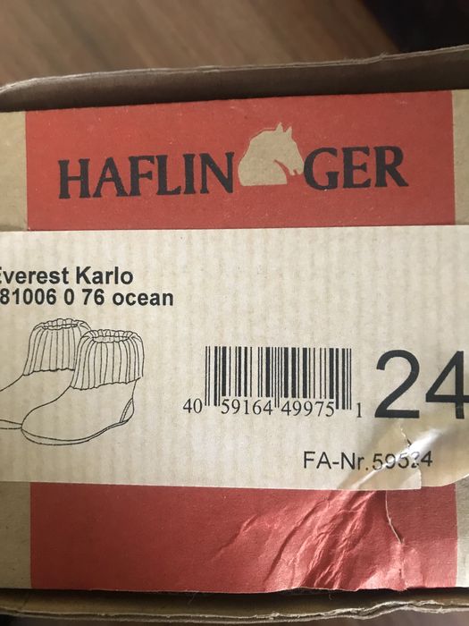 Papuci lana Haflinger mar. 24