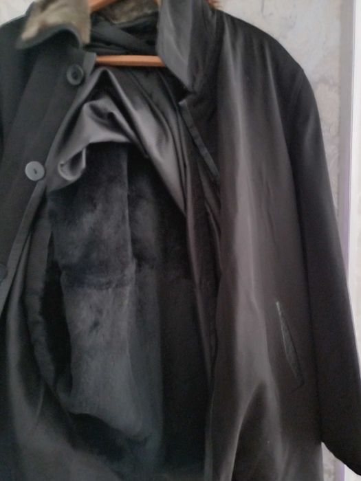 Куртка мужской 50 размер  внутри мех отстёгивается