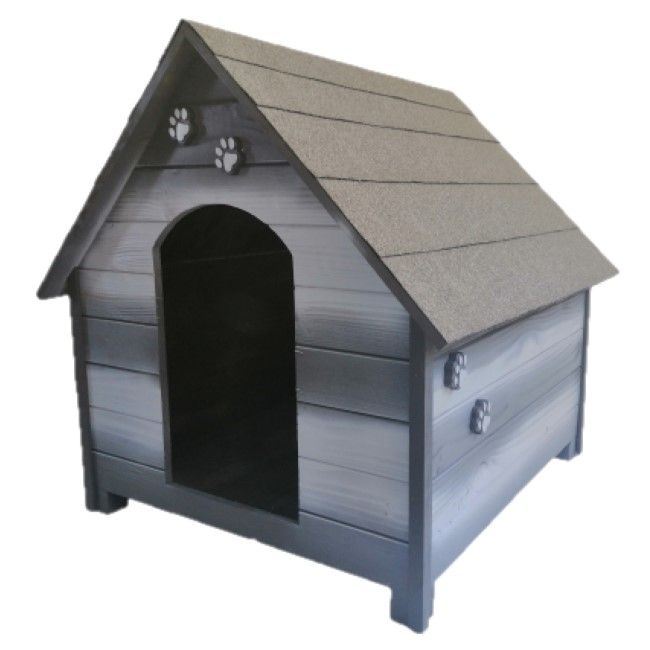 Къща за куче - Сива,размер ХЛ - Къщи за кучета ,Колиби за кученца