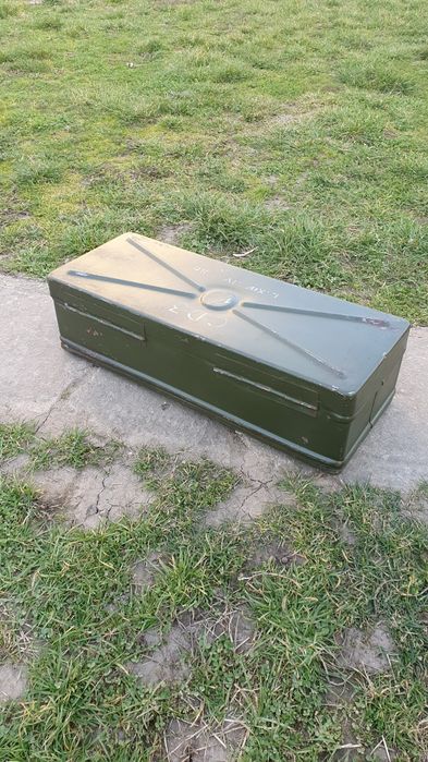 Ladă metalică  militară