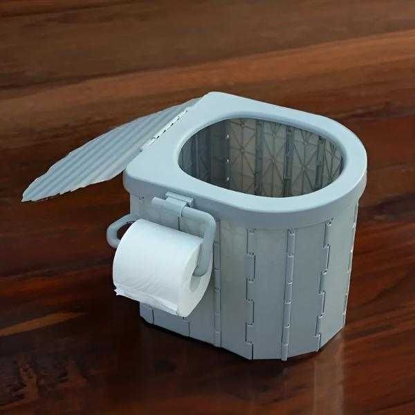 Toaletă portabilă pliabilă WC camping / rulote / persoane dizabilități