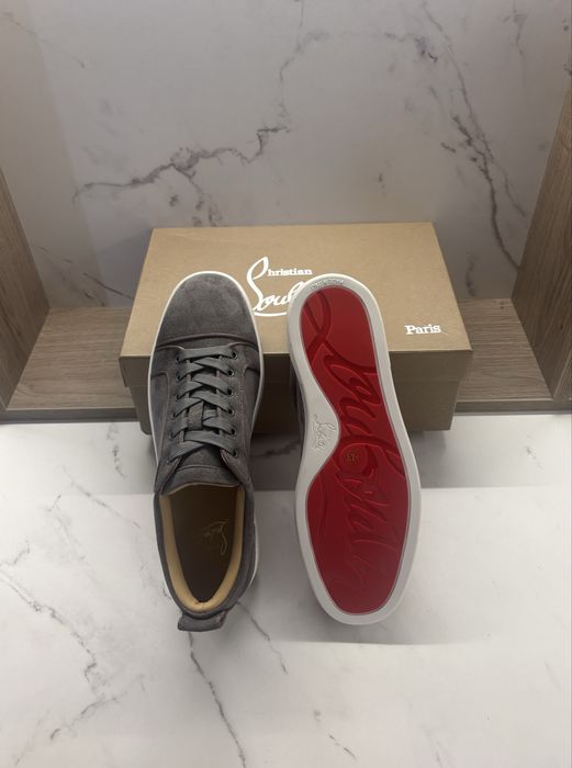 Christian Louboutin low top grey