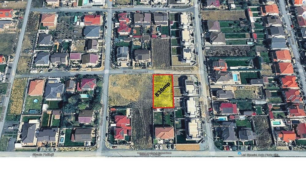 836mp TEREN MOSNITA - Toate Utilitatile - Locatie TOP