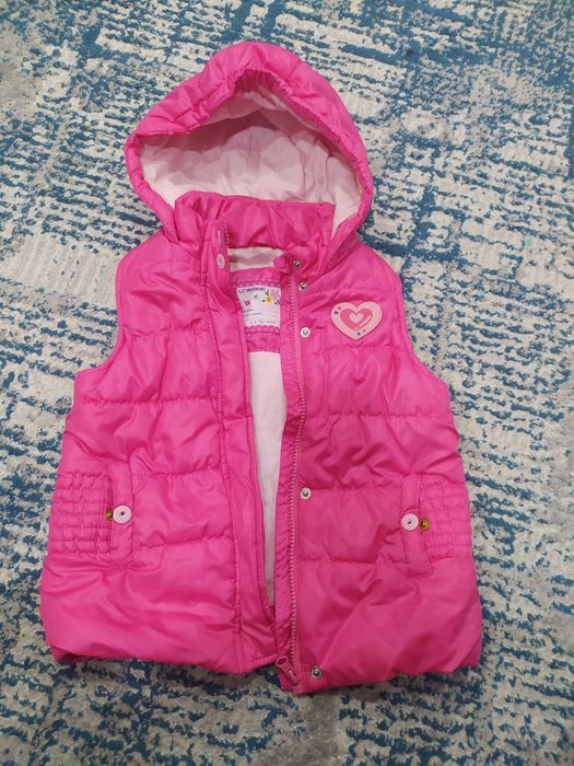 Куртка и безрукавка детская 110