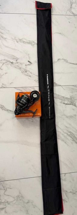 Vand lanseta Trabuco Trinis 4.20m - 160gr + Mulineta Trabuco Inspiron Feeder 6500