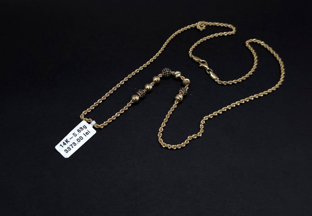 Bijuteria Royal lant din aur 14k 5.63 gr