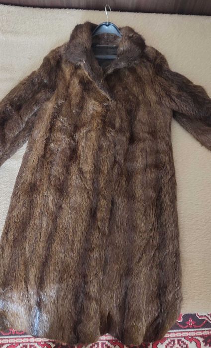 Дамско кожено палто