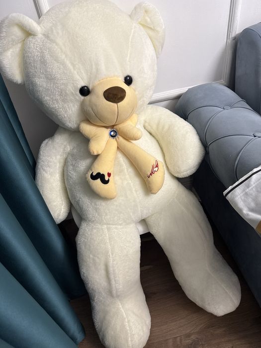 Мишка плющевая огромная