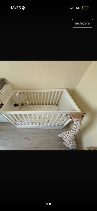 Pat bebelusi alb Ikea