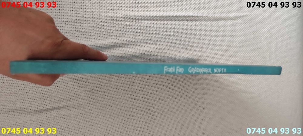 carte carti gradinarul noptii fratii Fan