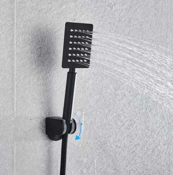 Душ за вграждане с дисплей 30х30