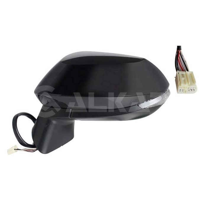 Oglinda usa exterioara Toyota Corolla (E210), 07.2018-, partea stanga/dreapta, reglare electrica; carcasa grunduita; incalzit; sticla convexa; geam cromat; rabatabil; cu lampa indicatoare LED