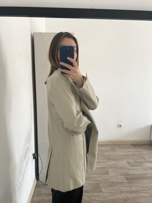 Кожаный пиджак