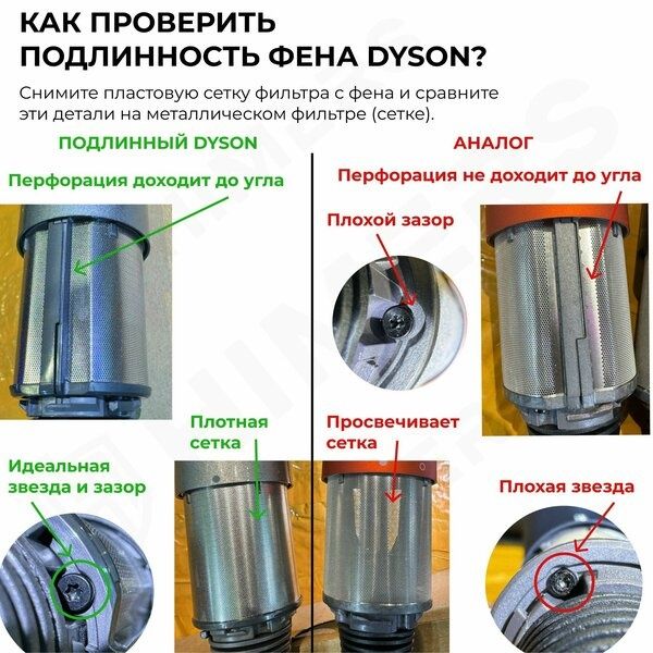 Фен Dyson Supersonic HD08