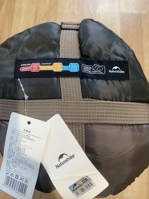 Фирменные спальные мешки Naturehike U250S