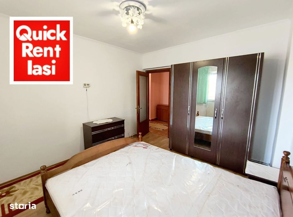 Centru Langa UMF si UAIC Apartament 3Camere Decomandat De Inchiriat