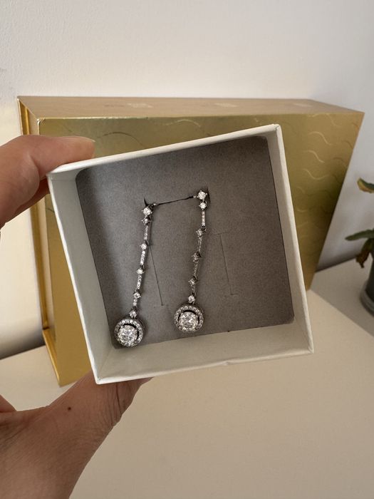 Продам серьги серебро