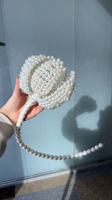 Букет невесты из жемчуга