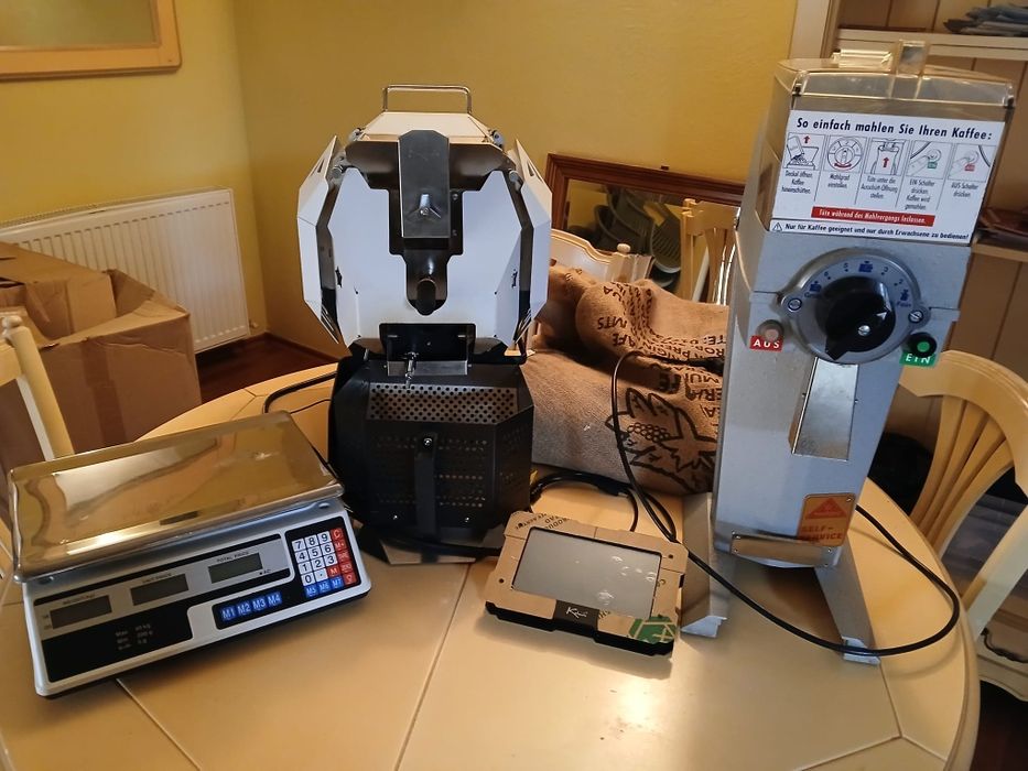 Prăjitor cafea/Râsnita profesionala