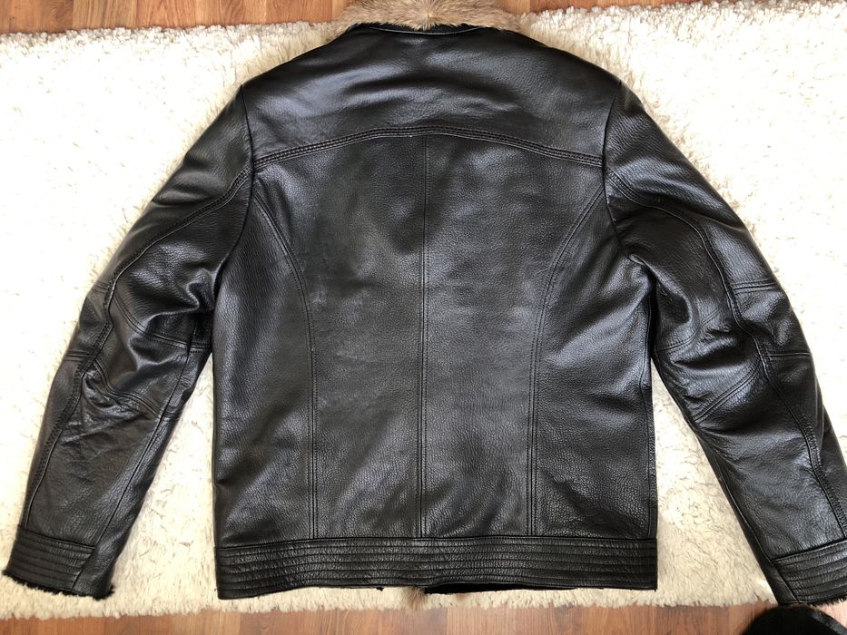 ТОП Мъжко Зимно яке естестена кожа