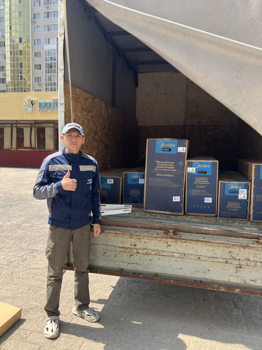 Продажа кондиционера MIDEA  (инверторный тип) с установкой — Астана