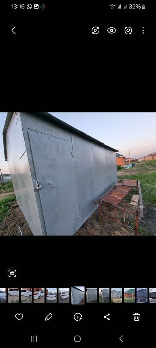 Металлический гараж