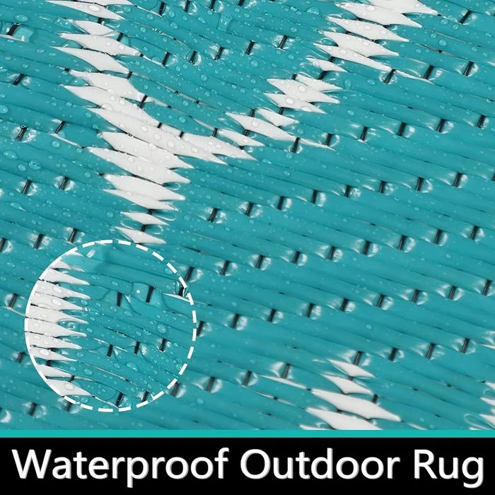 180х270см - Двулицев външен килим Famibay