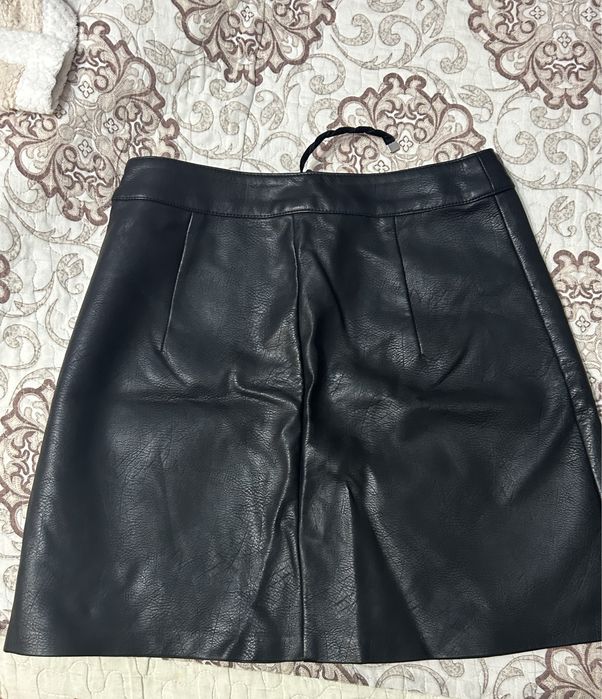Кожаная юбка