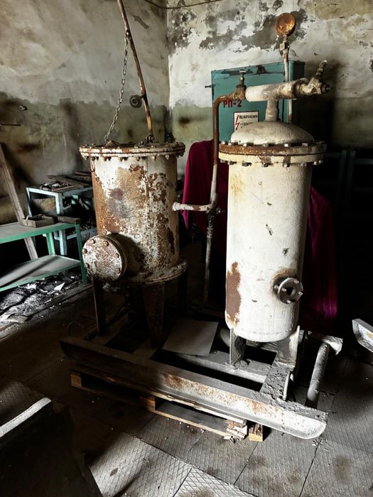 Пескоструйный аппарат.