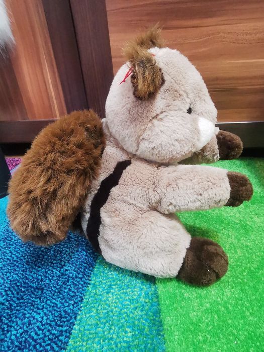 Veveriță de plus de colectie 27 cm