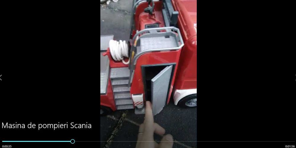 camion Scania de pompieri