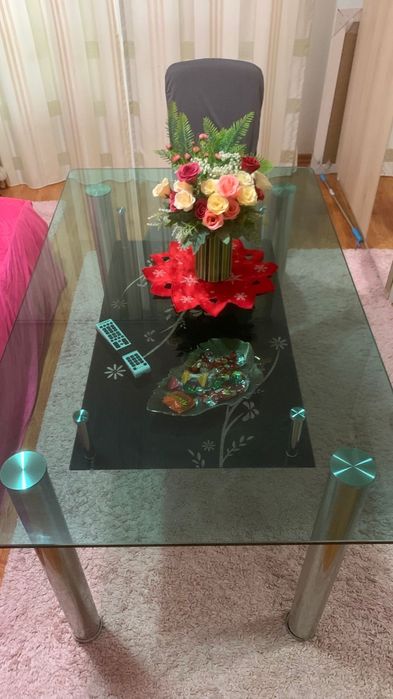 Masă sticlă securizată