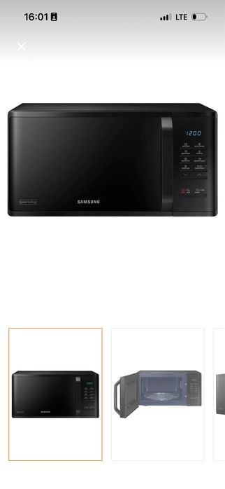 cuptor cu microunde nou samsung