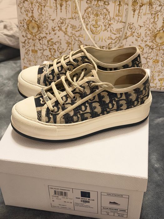 Dior Walk n Dior кецове на платформa