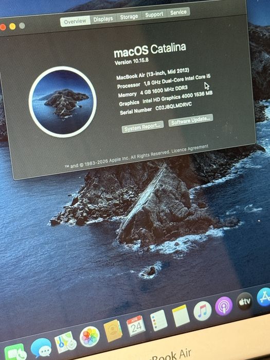 Macbook air 13 inch a1466
