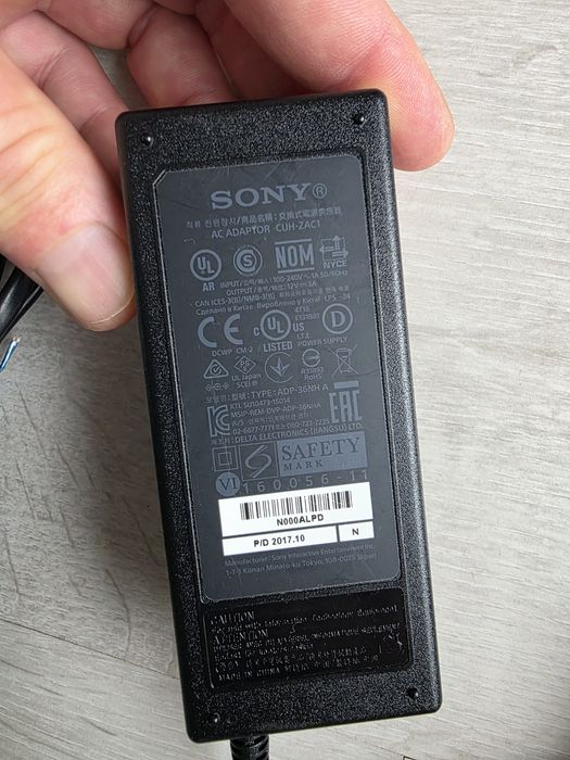 Incarcator Sony Power Adapter CUH-ZAC1 SONY PlayStation 4 VR PS4 PSVR