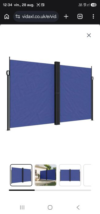 Copertină laterală retractabilă

Copertină albastră 200x6,0 cm