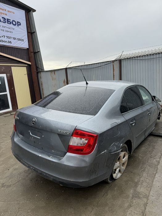 Разбор шкода рапид 2013