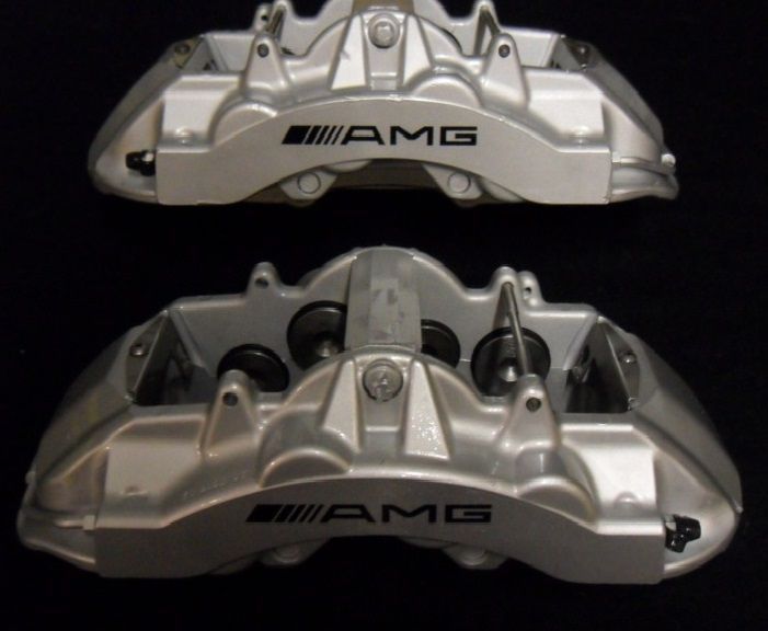 Тормозные суппорта на MERCEDES AMG BREMBO