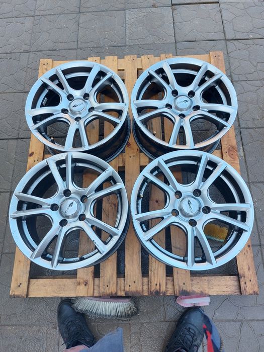 4ри бр алуминиеви джанти 16цола  5×120; ет 44; марка Брок, отлични