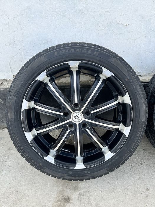 Диски с шинами на авто