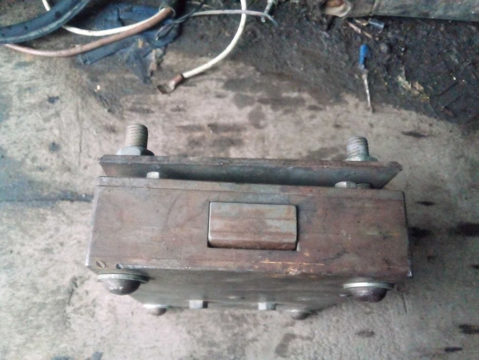 Замок на ворота.