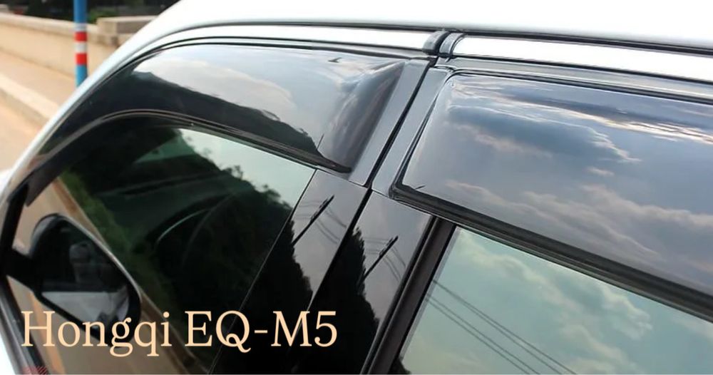 Ветровики на Hongqi E-QM5