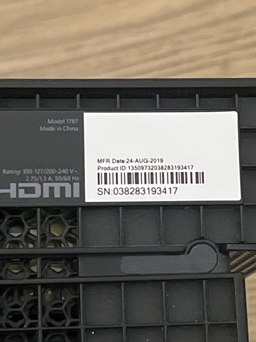 Consola XboX One X Model 1 TB (1787)