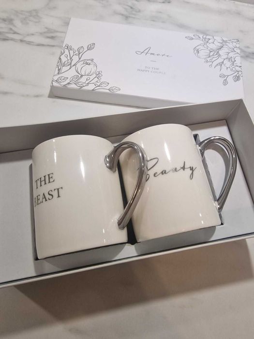 Комплект чаши от костен порцелан