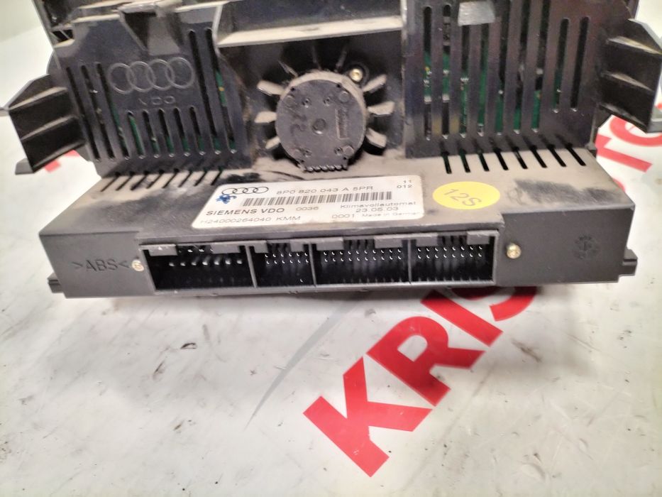 Управление климатроник с подгрев Audi A3 8P / Ауди А3 8П 2005г.