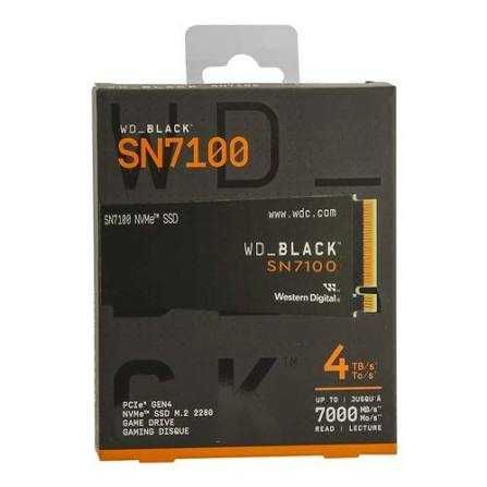 SSD WD Black SN7100 4TB PCI Express 5.0x4 M.2 2280,sigilat