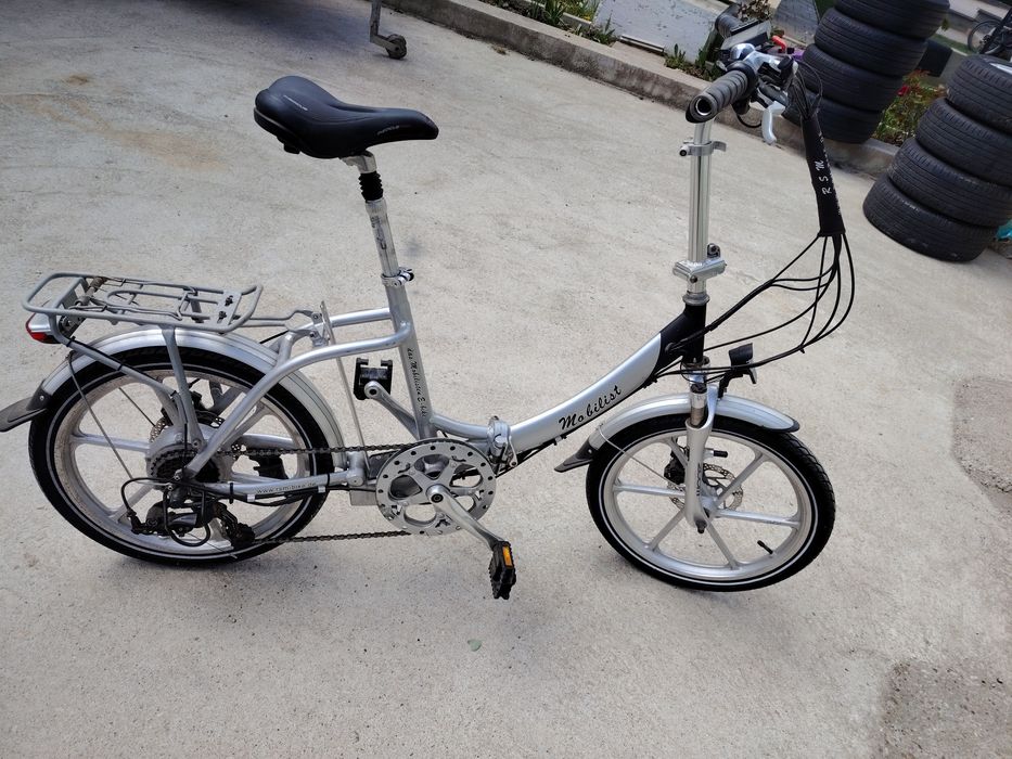 Bicicleta electrică pliabila