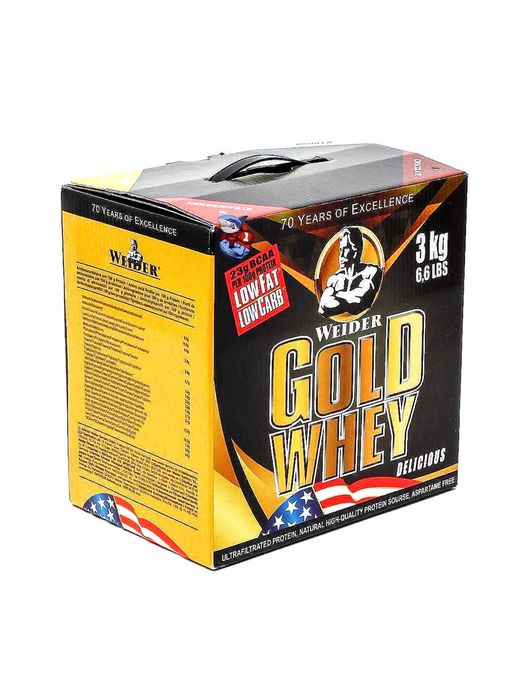 Протеин Gold Whey от Weider каждая порция 23 грамм протеина.