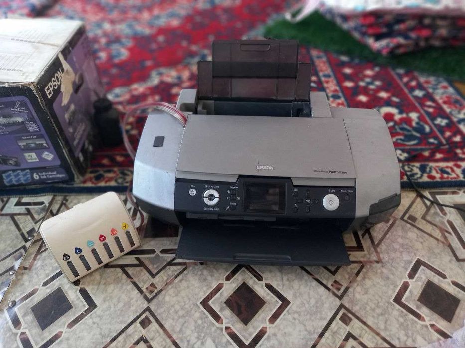 Принтер струйный Epson Stylus Photo R340, цветн., A4